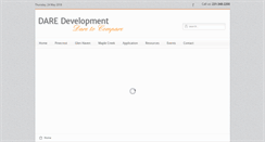 Desktop Screenshot of dareproperties.com